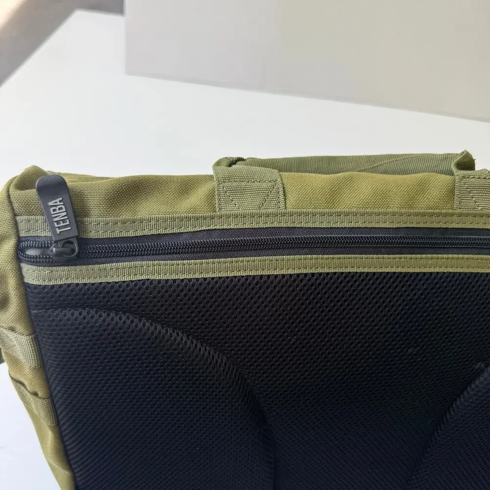 Tenba Olive Green Messenger Camera Bag Padded Laptop Shoulder Strap